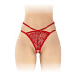 String ouvert Mylene - rouge