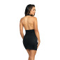 Robe noire V-9149 - Axami Robe noire V-9149 - Axami