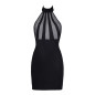 Robe noire V-9149 - Axami Robe noire V-9149 - Axami