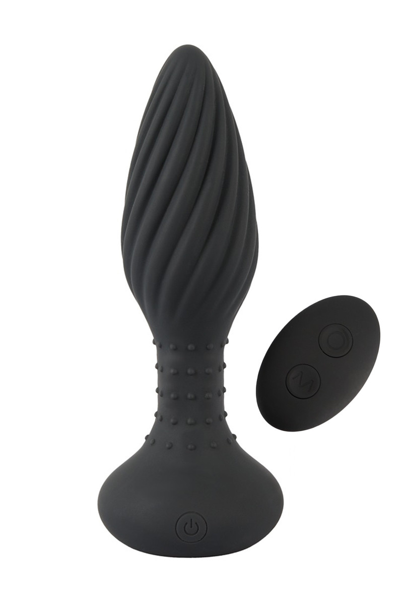 Plug anal vibrant et rotatif télécommandé - Anos Plug anal vibrant et rotatif télécommandé - Anos