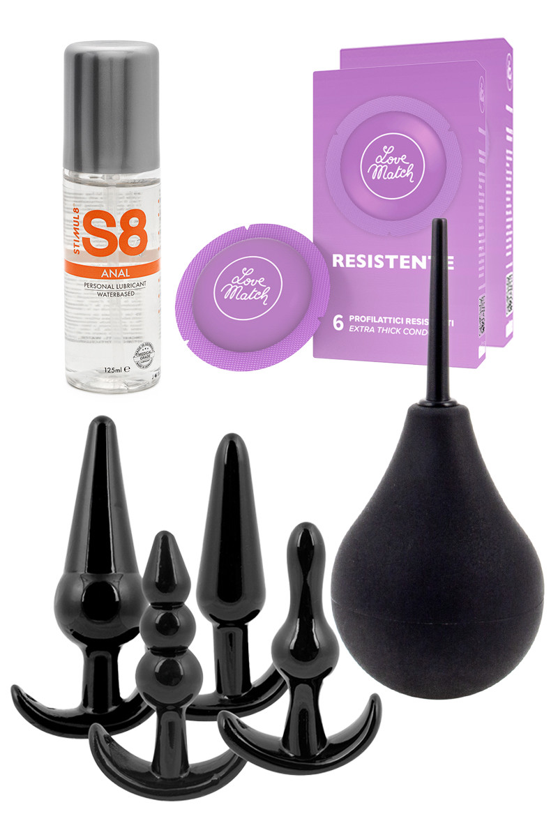 Set plaisir anal 4 accessoires Set plaisir anal 4 accessoires