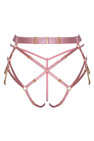 String harnais rose - Bad Kitty