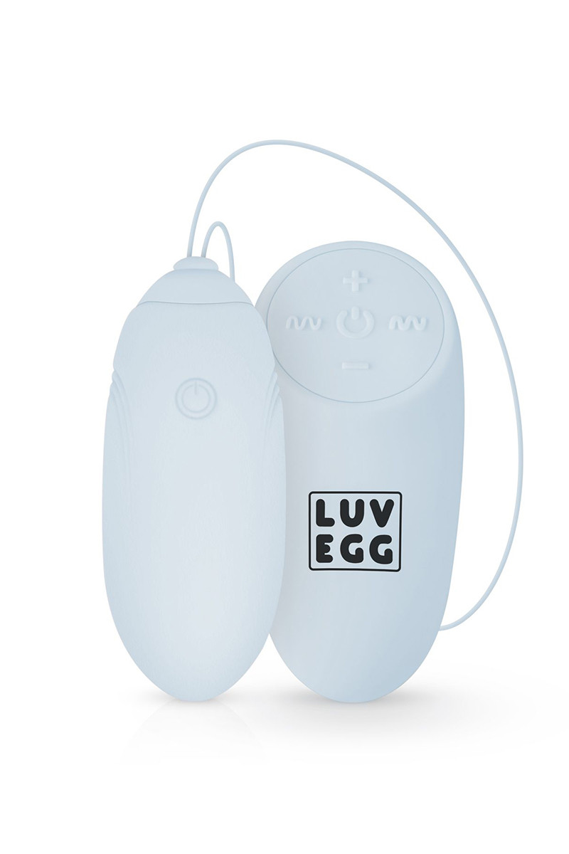 Oeuf vibrant télécommandé bleu - LUV EGG Oeuf vibrant télécommandé bleu - LUV EGG