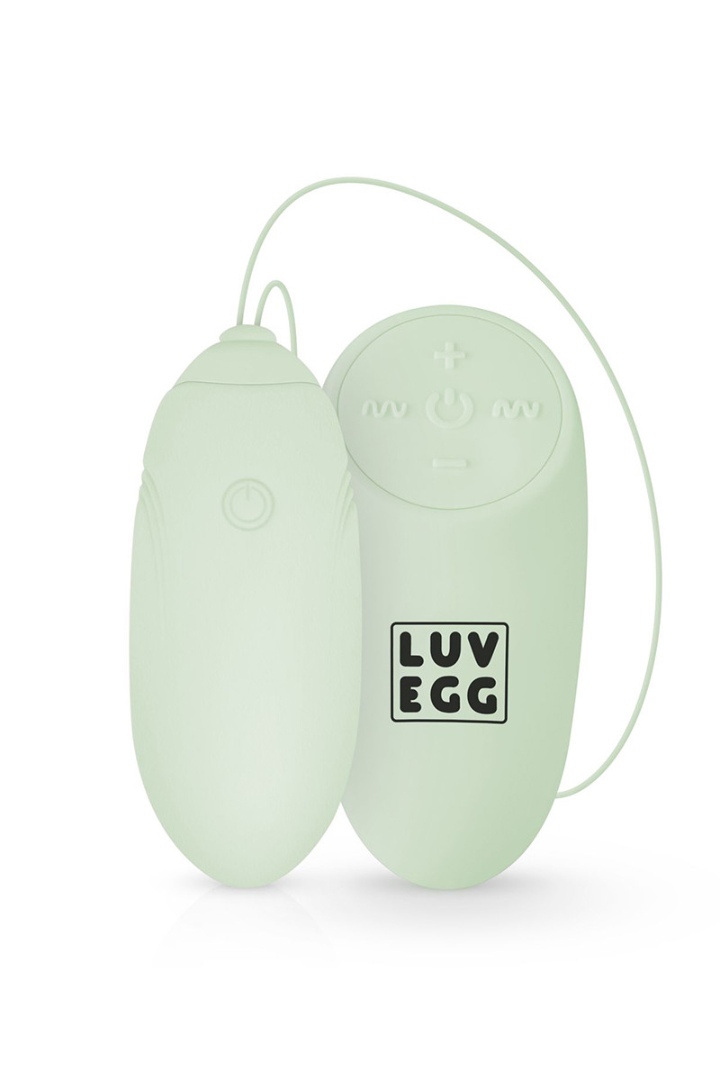 Oeuf vibrant télécommandé vert - LUV EGG Oeuf vibrant télécommandé vert - LUV EGG