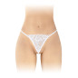 String avec perles Venusina - blanc