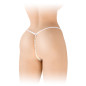 String avec perles Venusina - blanc