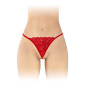 String avec perles Venusina - rouge