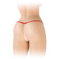 String avec perles Venusina - rouge