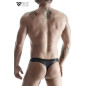 String wetlook noir - Regnes