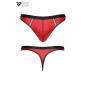 String en wetlook rouge - Regnes