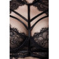 Set érotique jupe à jarretelles et top dentelle - Grey Velvet
