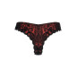 String rouge et noir  V-10048 - Axami