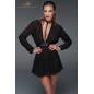 Minirobe choker en mousseline F150