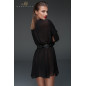 Minirobe choker en mousseline F150