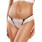 String dentelle blanc V-10488 - Axami