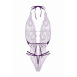 Body string ouvert Renee violet - Christine