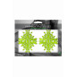 Cache-tétons vert phosphorescent - Glow