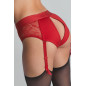 Harnais lingerie Diva (rouge) - Strap On Me